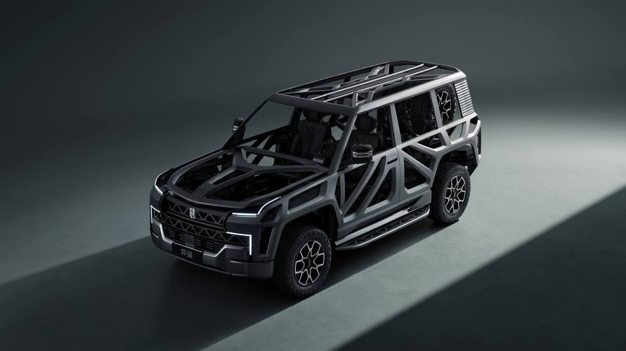 东莞172仰望U8硬派越野的科技魅力，国能汽车对传统燃油车市场的冲击